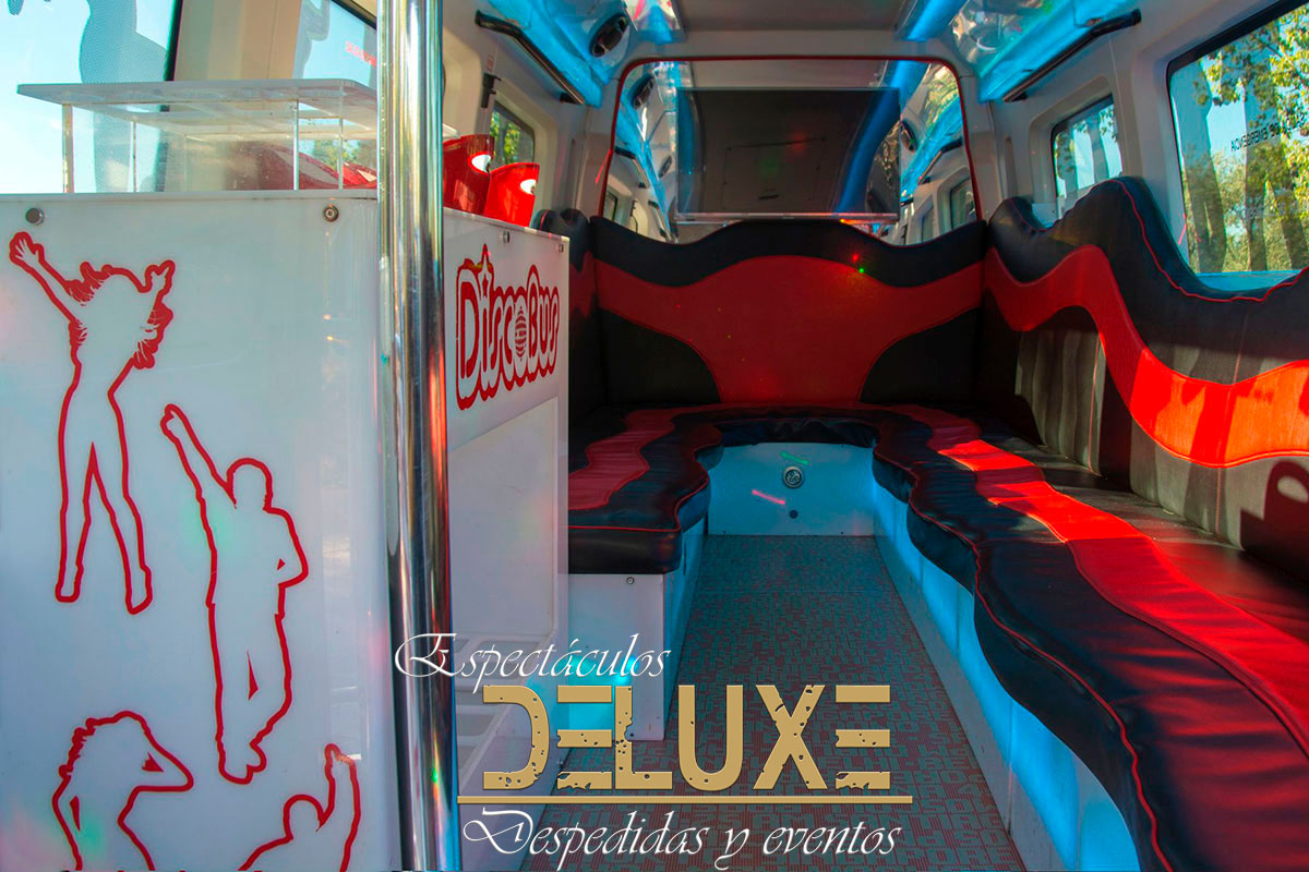 Discobus para comidas de empresa en Sevilla